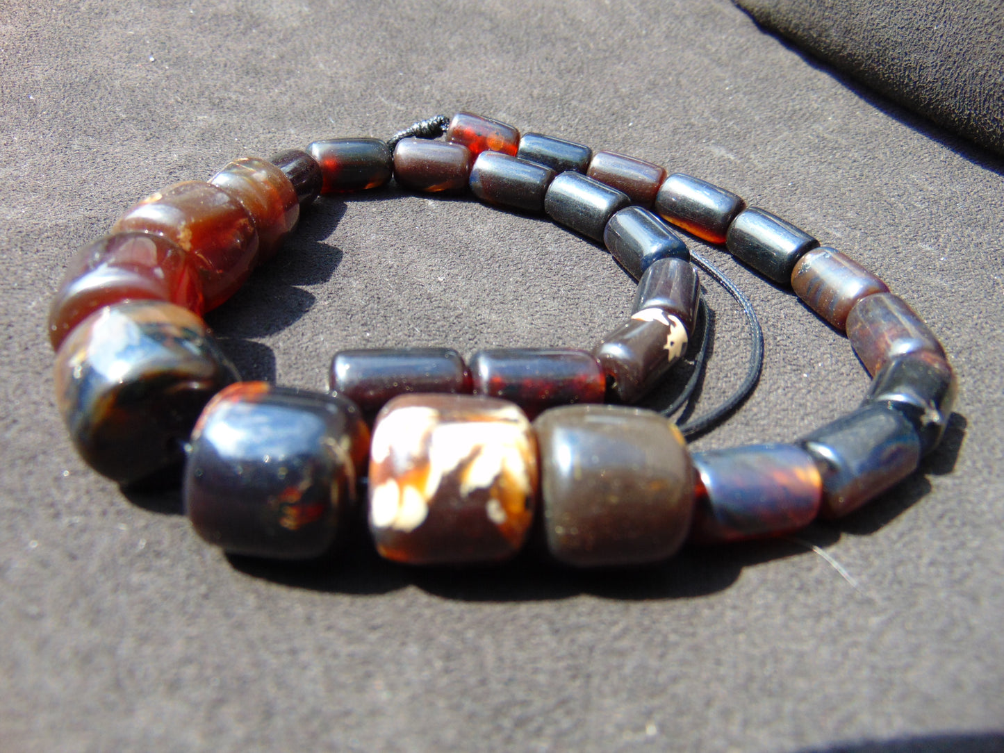 42 gram Small Beads Combination Necklace Indonesian Amber for Healing A917