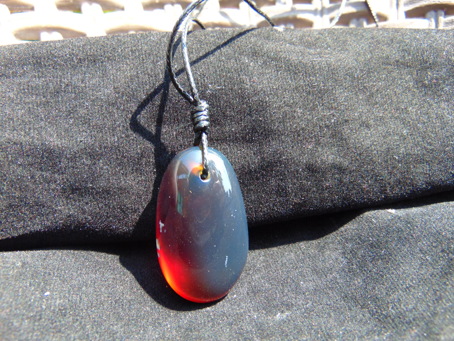 8,4 gram Pendant Indonesian Blue Amber for Healing 25N449
