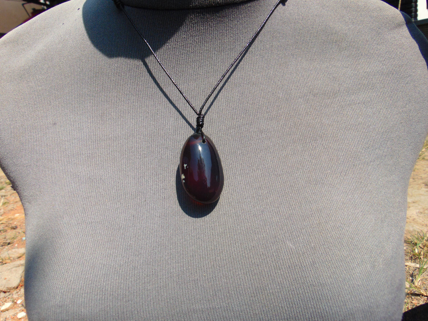 8,4 gram Pendant Indonesian Blue Amber for Healing 25N449