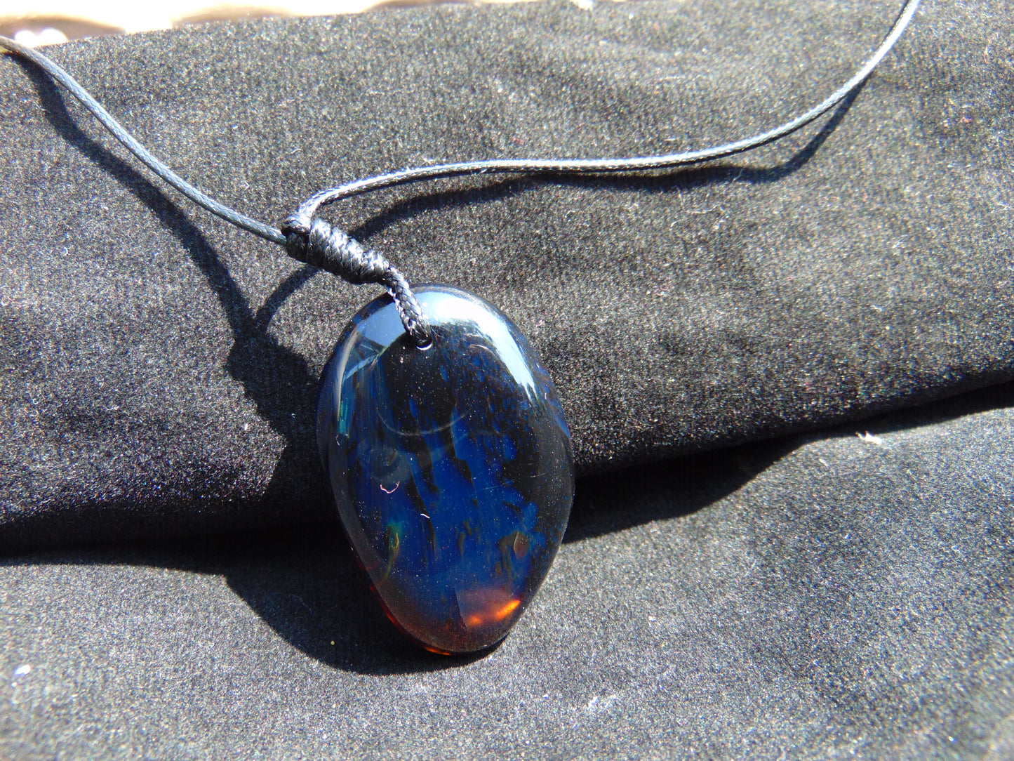6 gram Pendant Indonesian Blue Amber for Healing PBN553