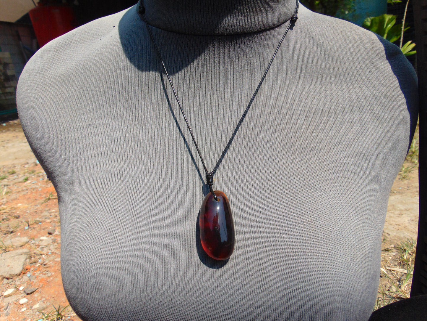 9,4 gram Pendant Indonesian Blue Amber for Healing 25N448