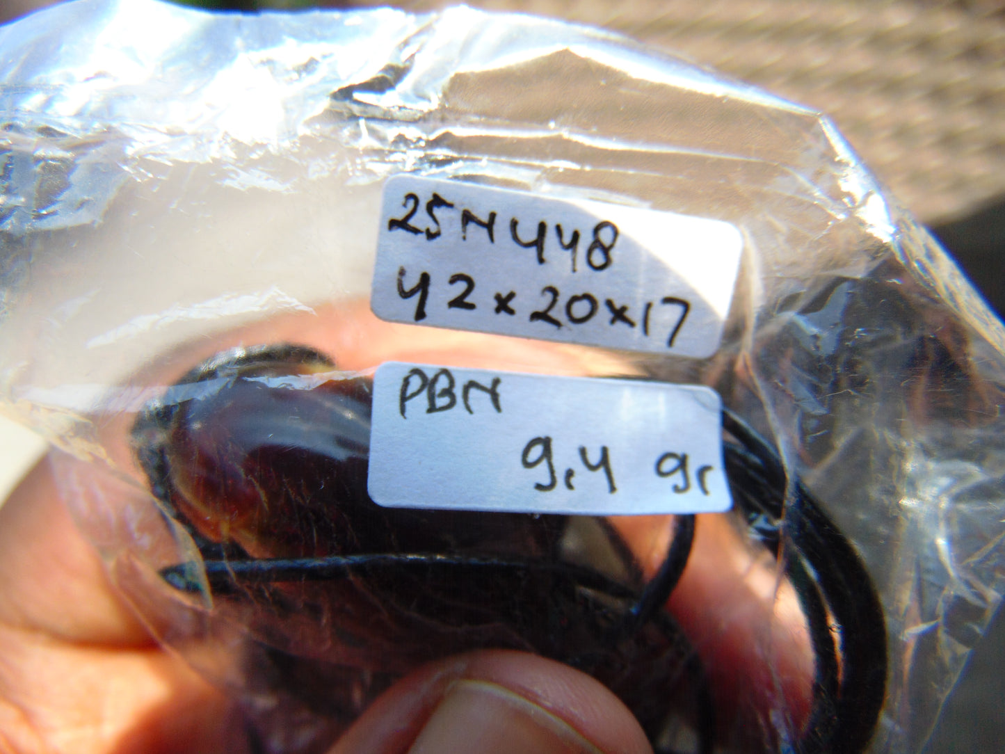 9,4 gram Pendant Indonesian Blue Amber for Healing 25N448
