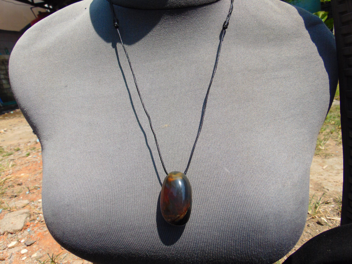 11 gram Pendant Indonesian Blue Amber for Healing PB291