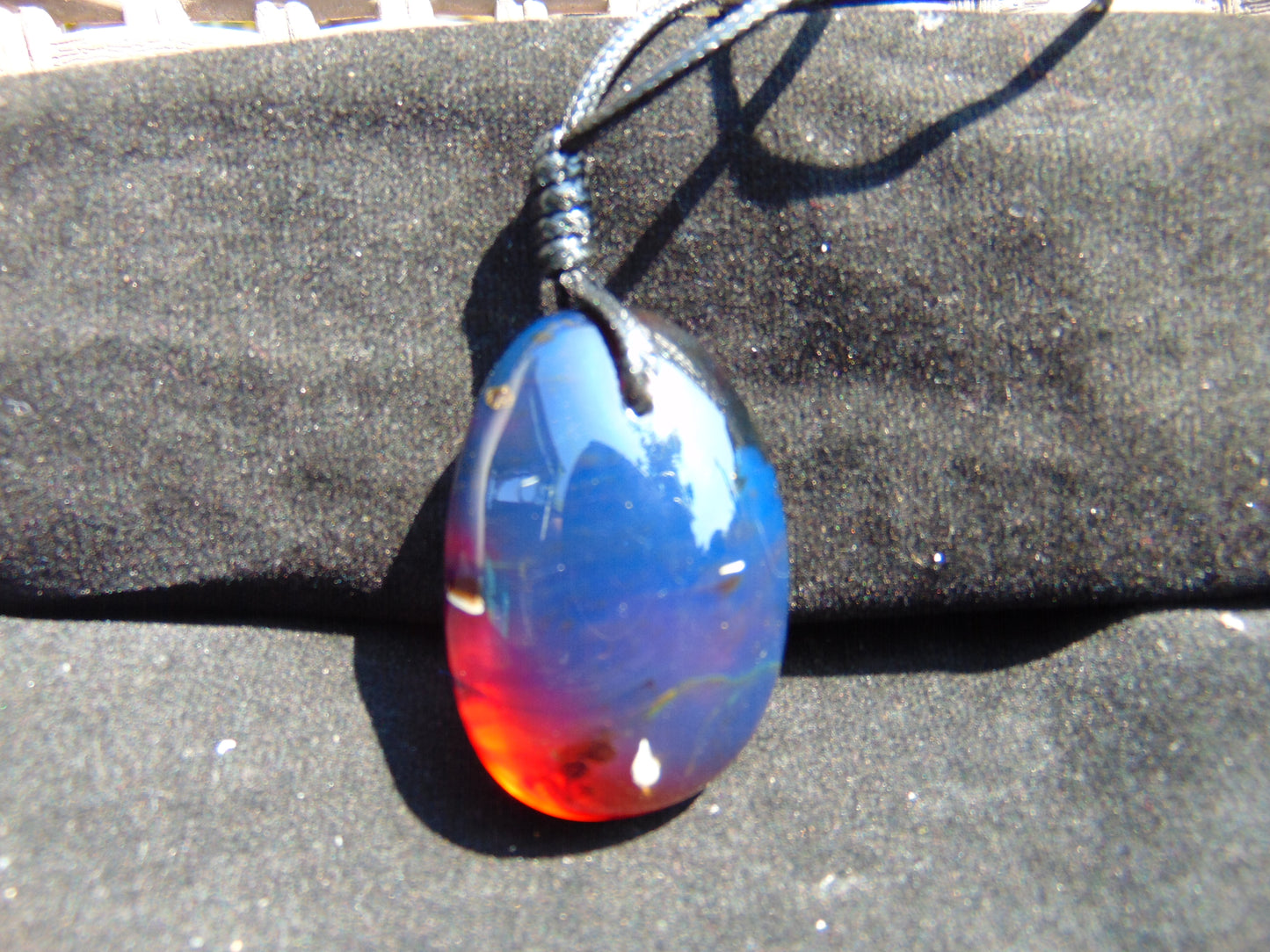 16,7 gram Pendant Indonesian Blue Amber for Healing 25N459