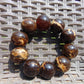 90 gr 10 Beads 25mm Bracelet Aromatic Amber Indonesia for Healing 26BN6