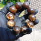 90 gr 10 Beads 25mm Bracelet Aromatic Amber Indonesia for Healing 26BN6