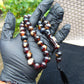 46 gr Hand Tasbih 33+3 Beads 12 mm Indonesian Black Red Blue Amber for Healing 25TBS10
