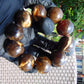90 gr 10 Beads 25mm Bracelet Aromatic Amber Indonesia for Healing 26BN6