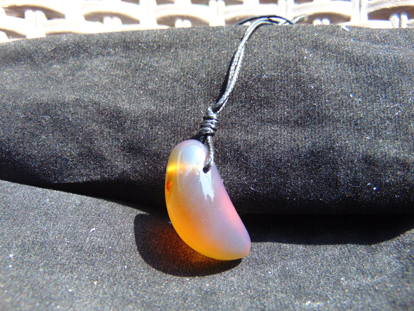 4.8 gram Pendant Indonesian Blue Amber for Healing 25N465