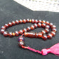 47 gr Hand Tasbih 33+3 Beads 12 mm Indonesian Cherry Red Amber for Healing 25TBS4
