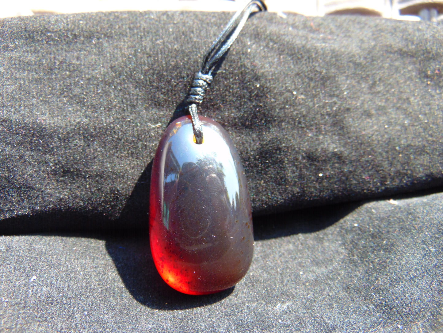 11 gram Pendant Indonesian Blue Amber for Healing PCN489