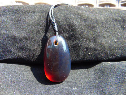 11 gram Pendant Indonesian Blue Amber for Healing PCN489