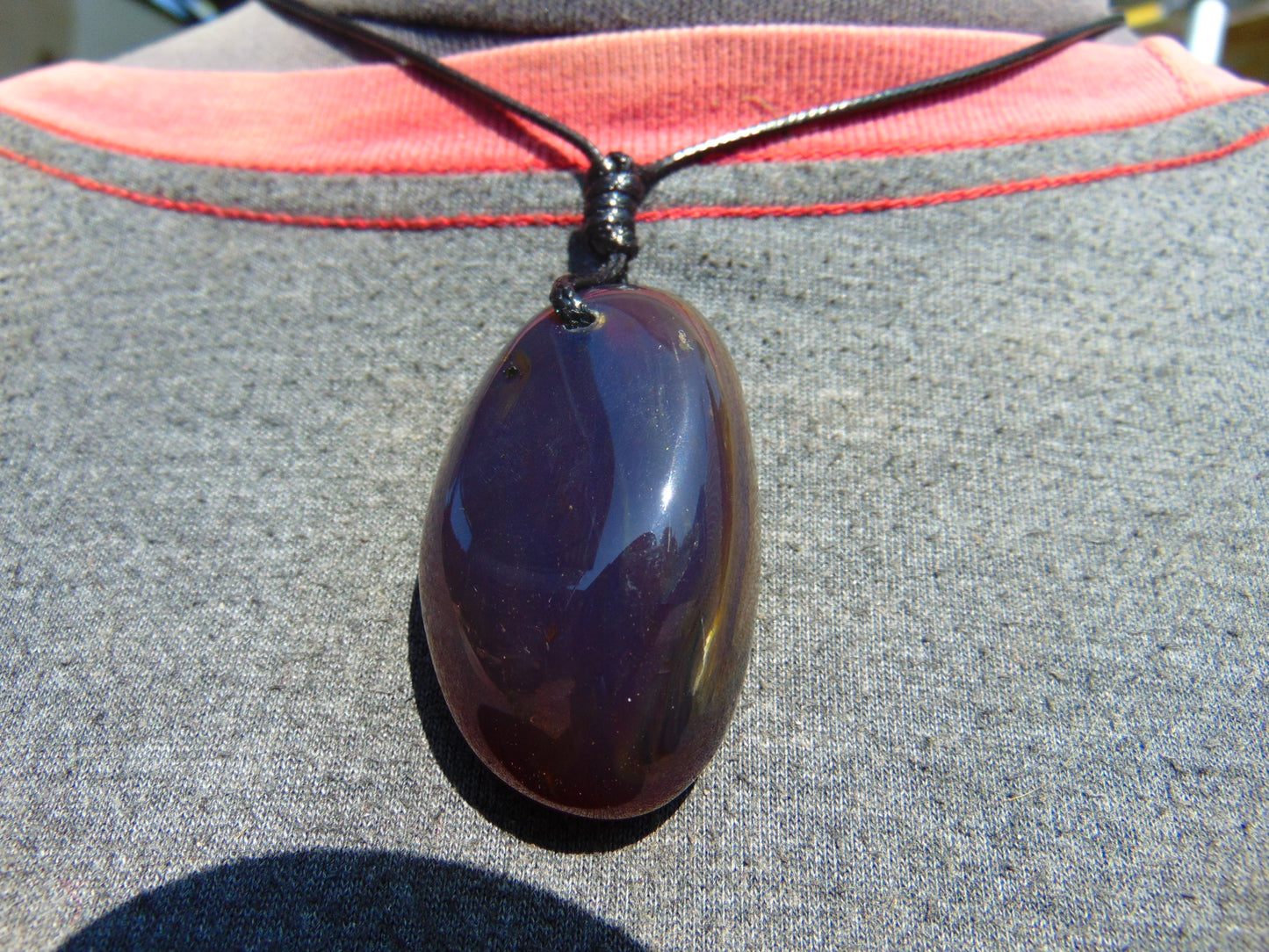 19 gr Pendant Indonesia Sumatera Blue Amber PDN34