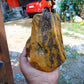 488 gram Polished Indonesia Yellow Aromatic Amber for Healing AY26M143