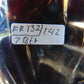 142 gr 7 Square Beads Bangle Indonesian Sumatra Dark Purple Amber for Healing FR132