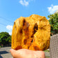 1.326 gram Polished Indonesia Yellow Fragrance Amber for Healing AYAR10