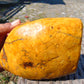 460 gram Polished Indonesia Yellow Fragrance Amber for Healing AYAR05