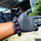 57 gram 12 Beads Mala Bracelet Indonesian Dark Blue Amber 20 mm for Healing G20B102