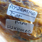 500 gram Polished Indonesia Yellow Aromatic Amber for Healing AY26M140