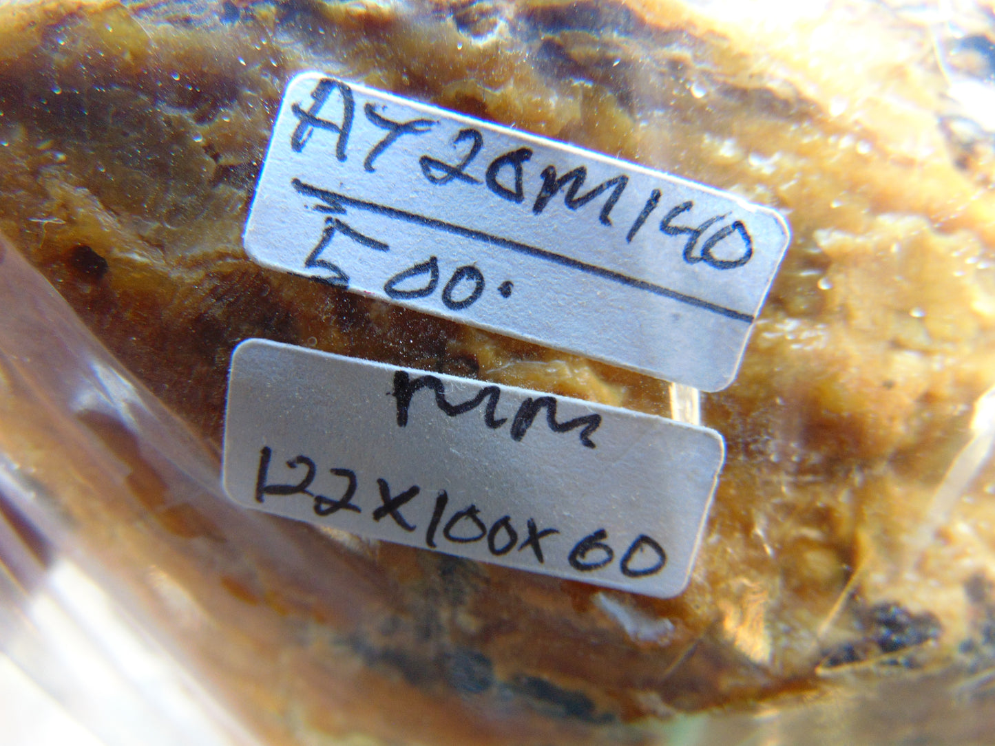 500 gram Polished Indonesia Yellow Aromatic Amber for Healing AY26M140
