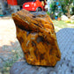 324 gram Polished Indonesia Yellow Aromatic Amber for Healing AY26M137