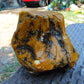 444 gram Polished Indonesia Yellow Aromatic Amber for Healing AY26M139