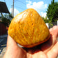 488 gram Polished Indonesia Yellow Fragrance Amber for Healing AYAR07