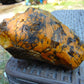444 gram Polished Indonesia Yellow Aromatic Amber for Healing AY26M139