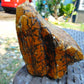 300 gram Polished Indonesia Yellow Aromatic Amber for Healing AY26M138