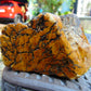 300 gram Polished Indonesia Yellow Aromatic Amber for Healing AY26M138