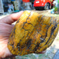 300 gram Polished Indonesia Yellow Aromatic Amber for Healing AY26M138