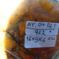462 gram Polished Indonesia Yellow Fragrance Amber for Healing AYAR06