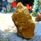 256 gram Polished Indonesia Yellow Aromatic Amber for Healing AY26M133