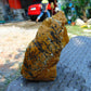 256 gram Polished Indonesia Yellow Aromatic Amber for Healing AY26M133