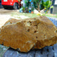 256 gram Polished Indonesia Yellow Aromatic Amber for Healing AY26M133