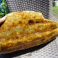 7606 gram Polished Indonesia Yellow Fragrance Amber for Healing K828