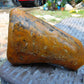 283 gram Polished Indonesia Yellow Aromatic Amber for Healing AY26M127