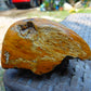 283 gram Polished Indonesia Yellow Aromatic Amber for Healing AY26M127