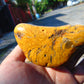 256 gram Polished Indonesia Yellow Fragrance Amber for Healing KM16