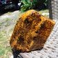 351 gram Polished Indonesia Yellow Fragrance Amber for Healing K823