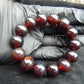 35 gram 14 Beads Mala Bracelet Indonesian Cherry Red Amber 16 mm for Healing A14G249