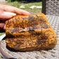 351 gram Polished Indonesia Yellow Fragrance Amber for Healing K823