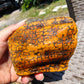 351 gram Polished Indonesia Yellow Fragrance Amber for Healing K823