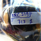 713 gr Big beads Necklace Indonesian blue Amber for Healing NEC219