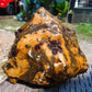 610 gram Polished Indonesia Yellow Aromatic Amber for Healing AY26M123