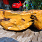 471 gram Polished Indonesia Yellow Aromatic Amber for Healing AY26M124