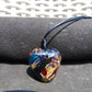 10 gr Heart Pendant Indonesian Blue Amber for Healing 25A353