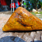 120 gram Polished Indonesia Yellow Aromatic Amber for Healing AY26M136