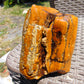 402 gram Polished Indonesia Yellow Fragrance Amber for Healing K824