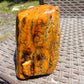 402 gram Polished Indonesia Yellow Fragrance Amber for Healing K824